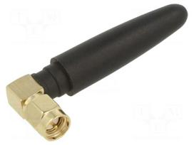 Antenna | Bluetooth,WiFi | 1.9dBi | linear | angular,twist-on | 52mm