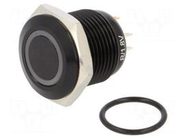 Switch: vandal resistant | Pos: 2 | SPST-NO | 2A/48VDC | IP65 | OFF-(ON)