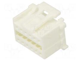 Connector: wire-board | plug | female | PIN: 12 | MicroClasp | straight