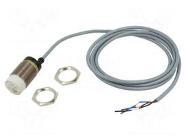 Sensor: inductive | OUT: PNP / NO | 0÷22mm | 10÷36VDC | M30 | 2m | IP67
