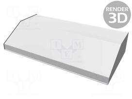 Enclosure: desktop | 1456 | X: 508mm | Y: 259mm | Z: 102mm | aluminium