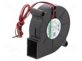 Fan: DC | blower | 12VDC | 50x50x15mm | 7.63m3/h | 39.6dBA | Vapo | 5200rpm