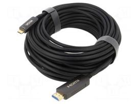 Adapter | HDMI 2.0,optical | HDMI plug,USB C plug | gold-plated