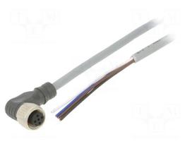 Cable: for sensors/automation | PIN: 4 | M12 female | angled | 2m | plug