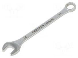 Wrench: combination spanner | double-sided | 14mm | L: 180mm
