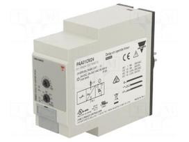 Automation module: timer | 0,1s÷100h | SPDT | 250VAC/8A,24VDC/5A