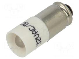 LED lamp | S5,7s,T1-3/4 | white | 32VDC | 32VAC | plastic | 3mm | -20÷60°C