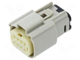 Connector: wire-wire | plug | female | MX150 | PIN: 8 | for cable | 3.5mm