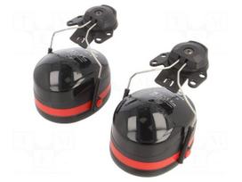 Ear defenders | helmet mounted | Attenuation level: 34dB
