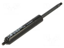 Gas spring | Thread: M6 | L: 165mm | Øout: 18mm | Piston diam: 8mm | 450N