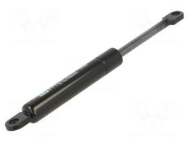 Gas spring | Thread: M6 | L: 165mm | Øout: 18mm | Piston diam: 8mm | 200N