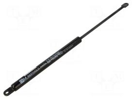 Gas spring | mounting holes | L: 365mm | Øout: 15mm | Piston diam: 6mm