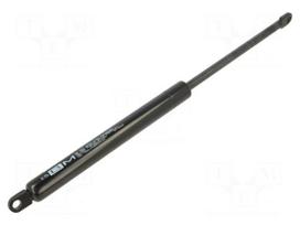 Gas spring | mounting holes | L: 385mm | Øout: 21mm | Piston diam: 10mm