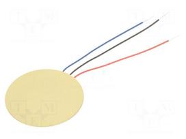 Sound transducer: piezo signaller | without built-in generator