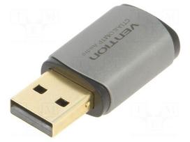 PC extension card: sound | Jack 3.5mm socket,USB A plug | grey