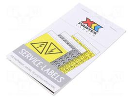Safety sign | self-adhesive folie,vinyl | black | 16mm | Marking: L3