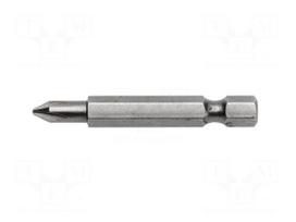 Screwdriver bit | Phillips | PH2 | Overall len: 50mm | 2pcs.