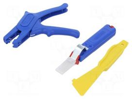 Kit | for stripping wires | 3pcs.