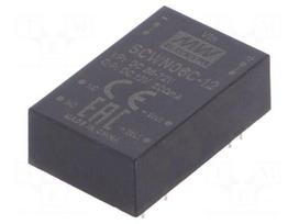 Converter: DC/DC | 6W | Uin: 36÷72VDC | Uout: 12VDC | Iout: 500mA | DIP24