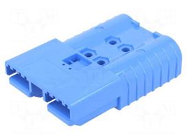 Connector: DC supply | 550A | 600V | crimped | blue