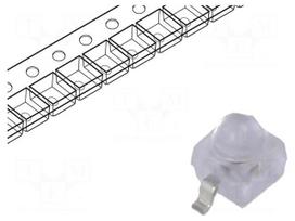 LED | red | SMD | Gull wing | 9000÷14500(typ)-35500mcd | 1.9÷2.7VDC