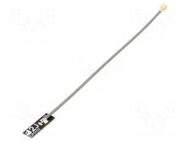 Antenna | Bluetooth,ISM,LoRa,SIGFOX,WiFi,ZigBee | glued | U.FL