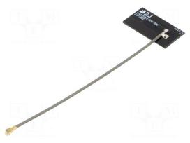 Antenna | Bluetooth,ISM,LoRa,SIGFOX,WiFi,ZigBee | glued | U.FL
