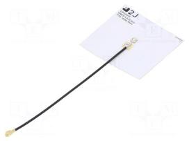 Antenna | BEIDOU,Galileo,GNSS,GPS,IRNSS,QZSS | glued | Len: 100mm