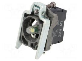 Illuminating unit | 22mm | Harmony XB4 | Illumin: LED | front | white