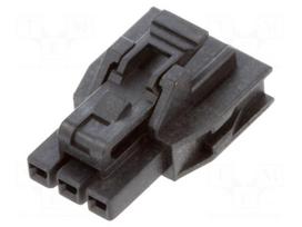 Connector: wire-board | plug | female | PIN: 3 | Nano-Fit | UL94V-0 | 1x3