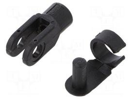 Fork joint | Øhole: 10mm | M10 | 1.25 | right hand thread,inside