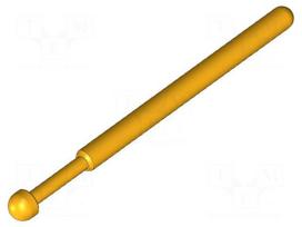 Test needle | Spring compression: 4.4mm | 6.35mm | 8A | CuBe | Ø: 2.54mm
