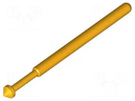 Test needle | Spring compression: 4.4mm | 6.35mm | 8A | CuBe | Ø: 2.54mm