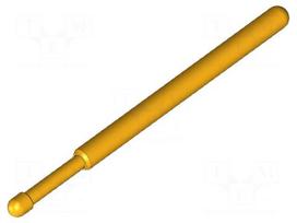 Test needle | Spring compression: 4.4mm | 6.35mm | 8A | CuBe | Ø: 1.7mm