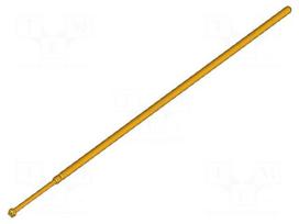 Test needle | Spring compression: 4.3mm | 6.35mm | 3A | CuBe | Ø: 0.9mm
