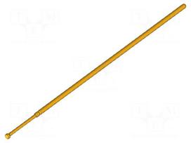 Test needle | Spring compression: 4.3mm | 6.35mm | 3A | CuBe | Ø: 0.9mm