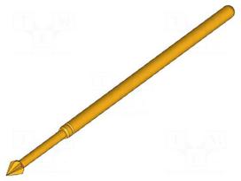 Test needle | Spring compression: 4.3mm | 6.35mm | 5A | steel | Ø: 1.7mm