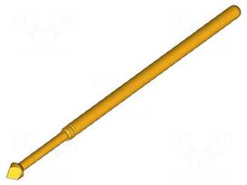 Test needle | Spring compression: 4.3mm | 6.35mm | 8A | CuBe | Ø: 1.7mm
