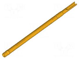 Test probe socket | gold-plated | KS-075 | soldered | L: 30mm
