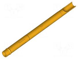 Test probe socket | gold-plated | KS-112 | L: 30mm | test needles