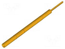 Test probe socket | gold-plated | KS-112 | Features: vacuum-tight