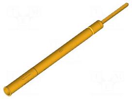 Test probe socket | gold-plated | KS-112 | Features: vacuum-tight