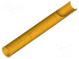 Test probe socket | gold-plated | KS-113 | L: 25mm | test needles