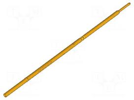 Test probe socket | Spring compression: 2.5mm | 2A | gold-plated