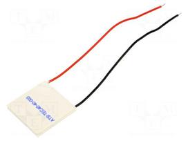 Module: Peltier | 15.4V | 5A | 40x40x4mm | 46.5W | ceramics | 20AWG | 68°C