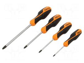 Screwdriver: universal-set | Pozidriv® | PZ0,PZ1,PZ2,PZ3 | BETAGRIP
