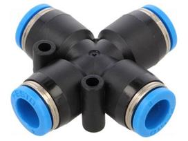 Push-in fitting | straight | -0.95÷6bar | polymer | -10÷80°C