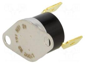 Sensor: thermostat | NC | Topen: 100°C | Tclos: 85°C | 10A | 240VAC | ±5°C