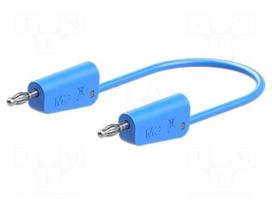 Test lead: single | 60VDC | 30VAC | 32A | banana plug 4mm,both sides