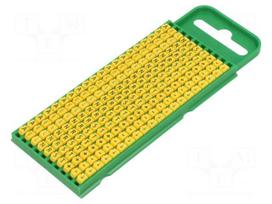Markers | 0.8÷2.2mm | polyamide | yellow | -40÷85°C | push-in | WIC